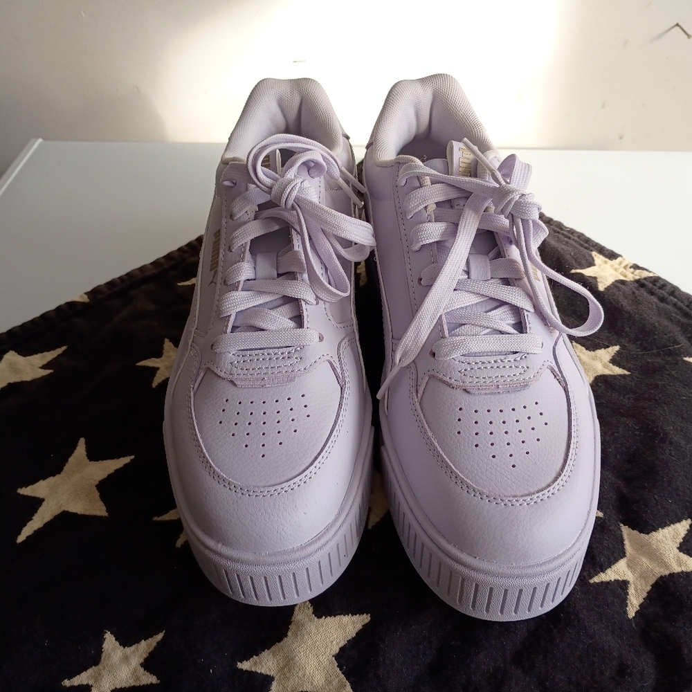 Brand New Light Purple Puma Flatform Shoes Women's 10 Sneakers - Picture 8 of 10